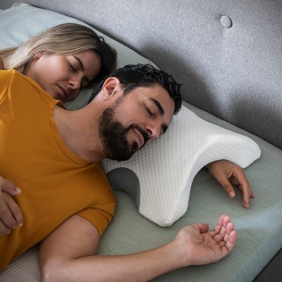 Oreiller cervical viscoélastique couple Cozzy – Confort à deux