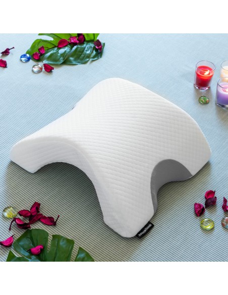 Oreiller cervical viscoélastique couple Cozzy – Confort à deux