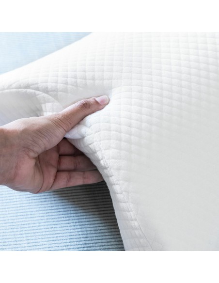 Oreiller cervical viscoélastique couple Cozzy – Confort à deux