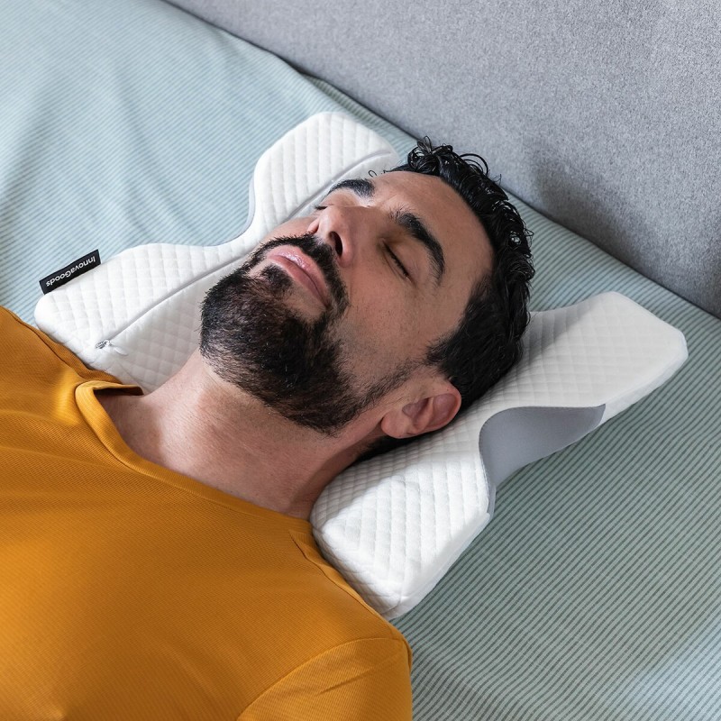 Oreiller cervical viscoélastique couple Cozzy – Confort à deux