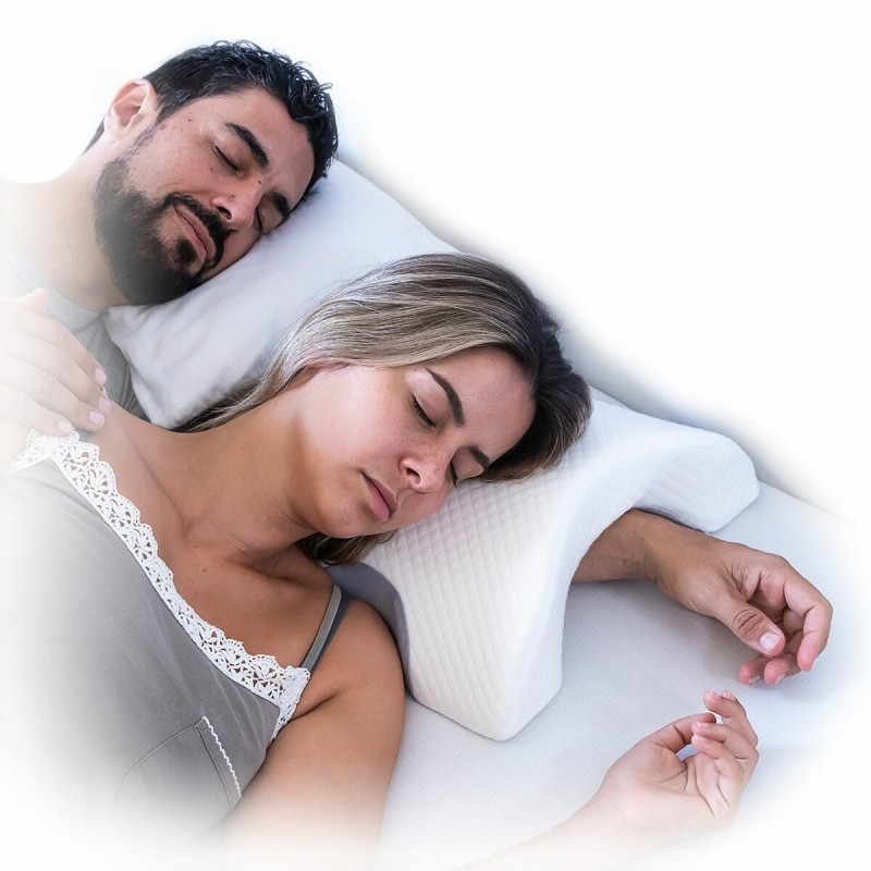 Oreiller cervical viscoélastique couple Cozzy – Confort à deux