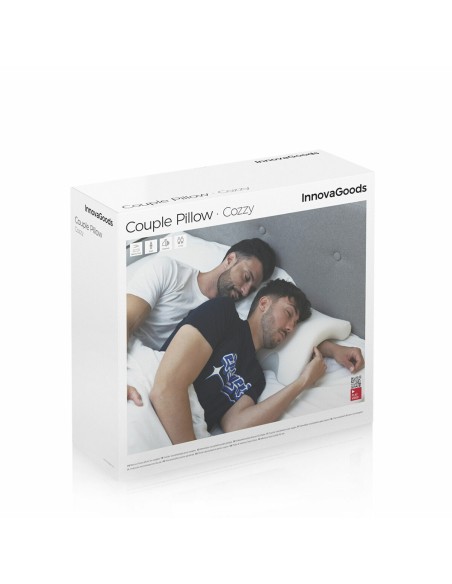 Oreiller cervical viscoélastique couple Cozzy – Confort à deux