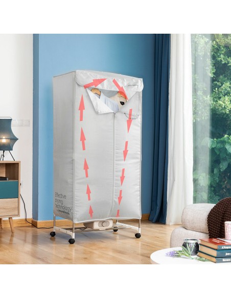 Séchoir électrique portatif Dupledry 1200 W – Rapide et pratique