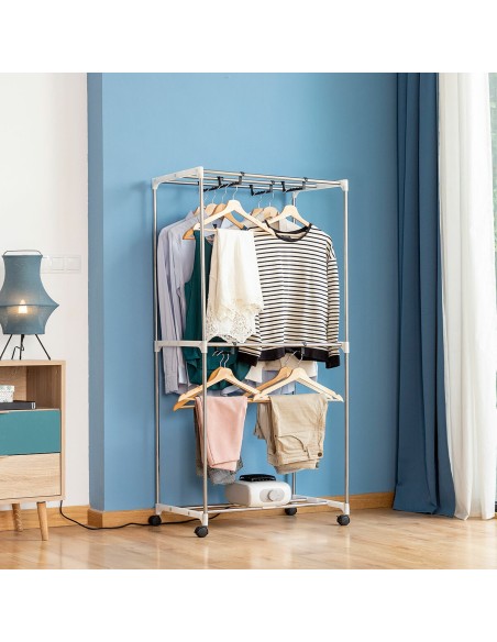 Séchoir électrique portatif Dupledry 1200 W – Rapide et pratique