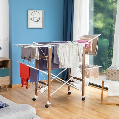 Étendoir vertical Dreeyl 38 barres – Grande capacité