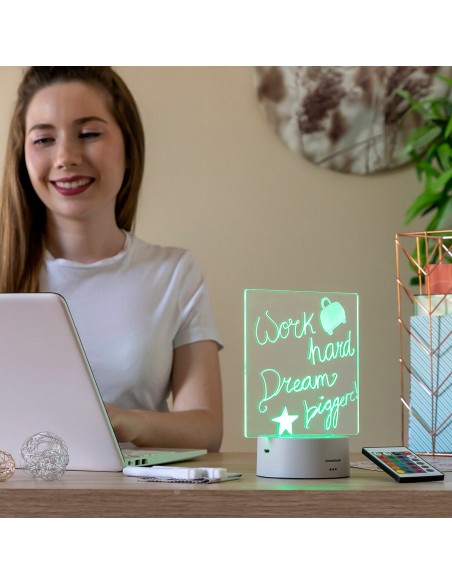 Tableau de notes LED effaçable – Messages lumineux