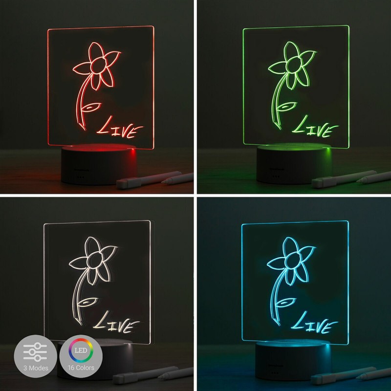 Tableau de notes LED effaçable – Messages lumineux