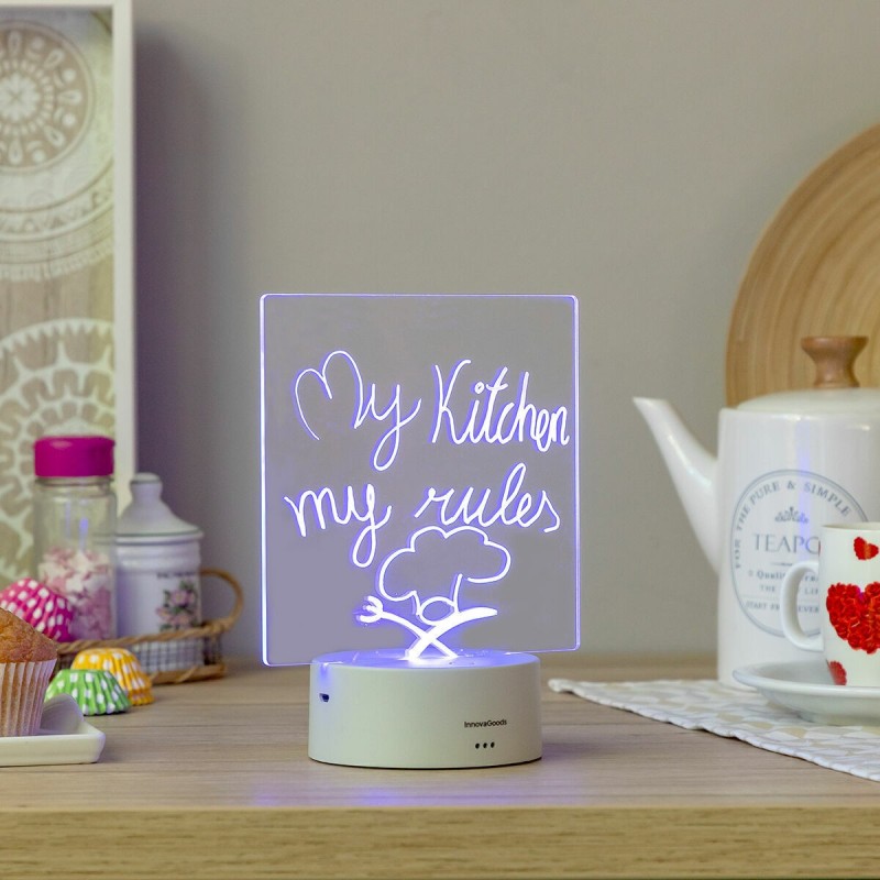Tableau de notes LED effaçable – Messages lumineux