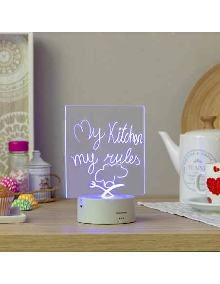Tableau de notes LED effaçable – Messages lumineux