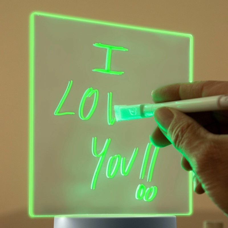 Tableau de notes LED effaçable – Messages lumineux