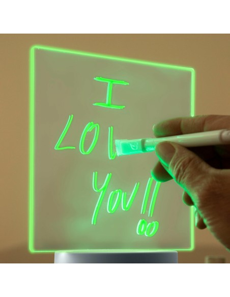 Tableau de notes LED effaçable – Messages lumineux