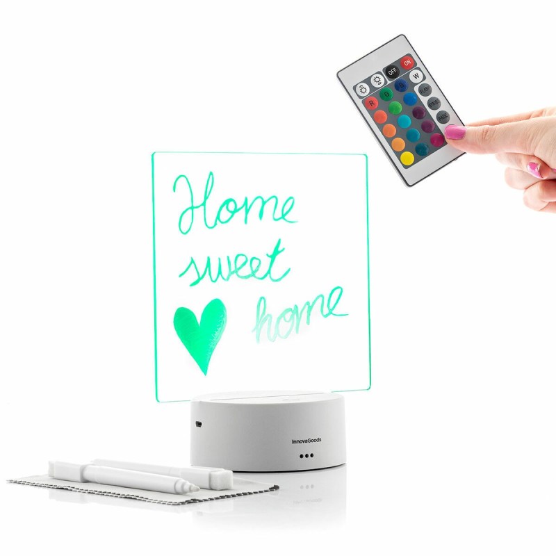 Tableau de notes LED effaçable – Messages lumineux