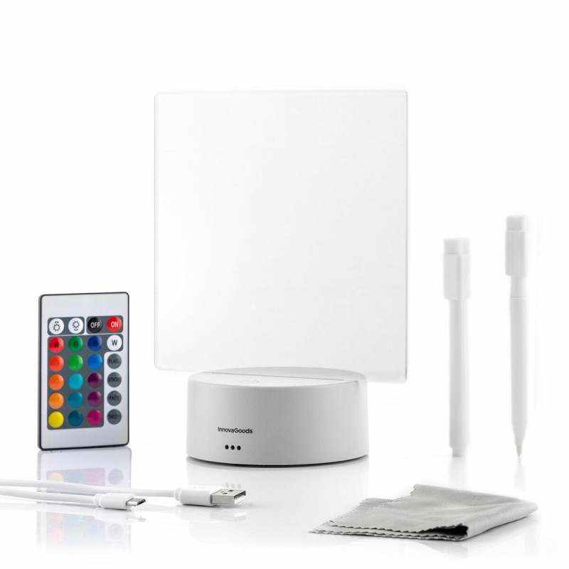 Tableau de notes LED effaçable – Messages lumineux