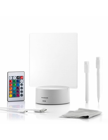 Tableau de notes LED effaçable – Messages lumineux