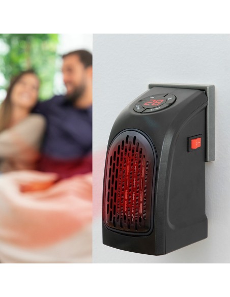 Mini‑chauffage mural Heatpod 400 W – Compact et rapide
