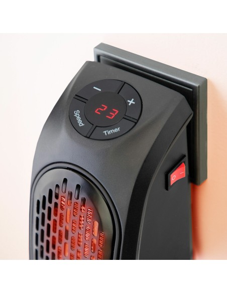 Mini‑chauffage mural Heatpod 400 W – Compact et rapide