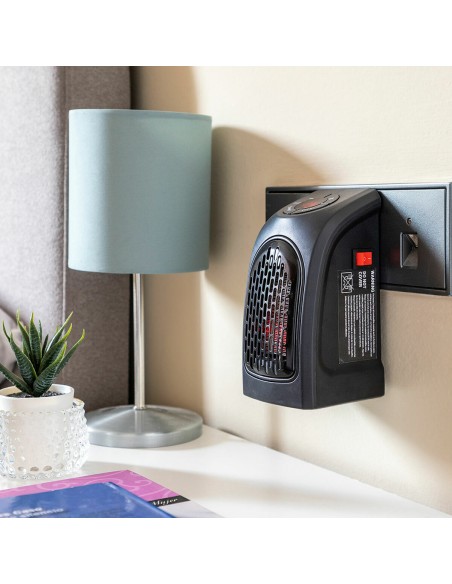 Mini‑chauffage mural Heatpod 400 W – Compact et rapide