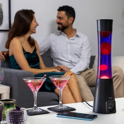 Lampe à lave Maglamp avec haut‑parleur – Ambiance rétro 2