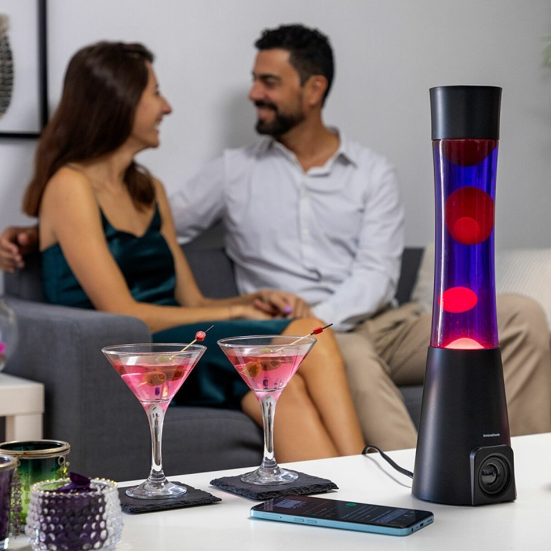 Lampe à lave Maglamp avec haut‑parleur – Ambiance rétro