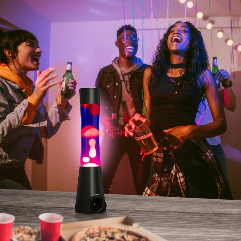 Lampe à lave Maglamp avec haut‑parleur – Ambiance rétro