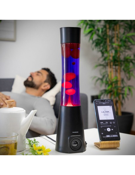 Lampe à lave Maglamp avec haut‑parleur – Ambiance rétro