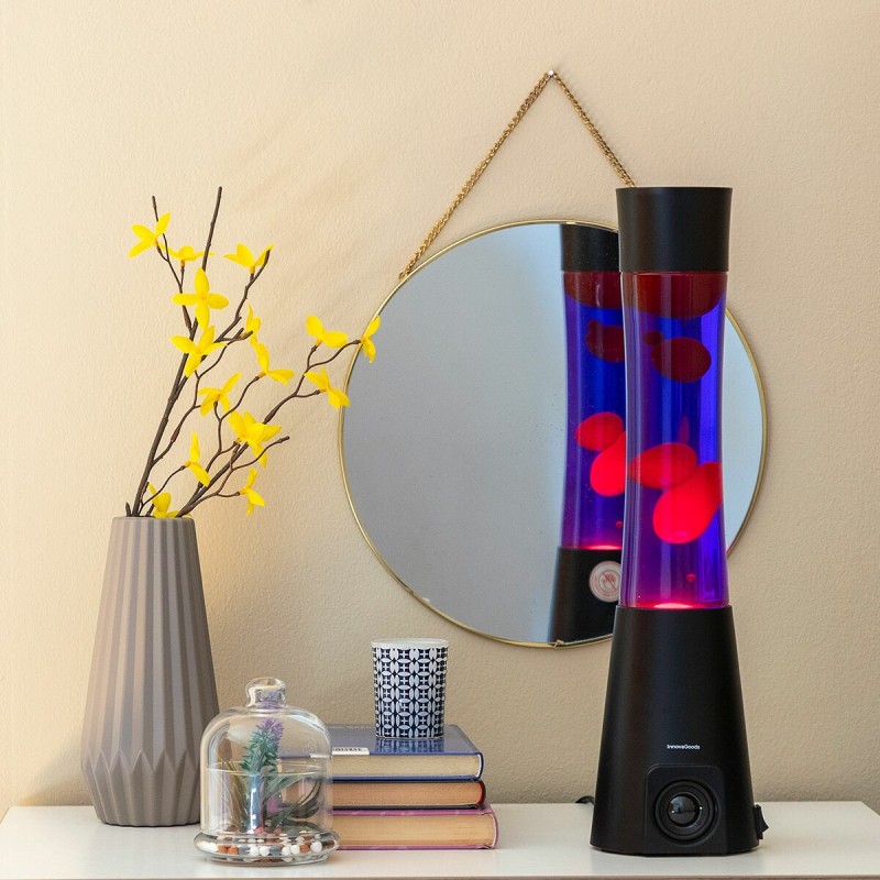 Lampe à lave Maglamp avec haut‑parleur – Ambiance rétro