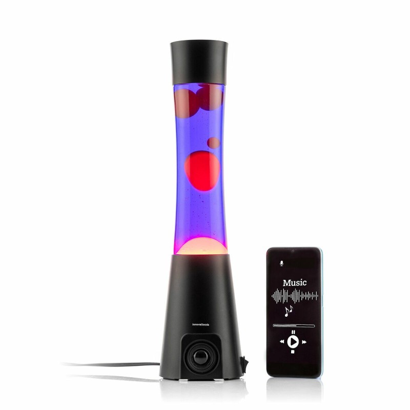 Lampe à lave Maglamp avec haut‑parleur – Ambiance rétro