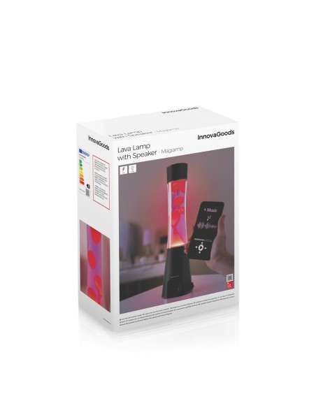 Lampe à lave Maglamp avec haut‑parleur – Ambiance rétro