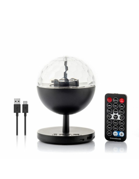 Projecteur LED rechargeable Istarlyt avec haut‑parleur – Portable et lumineux