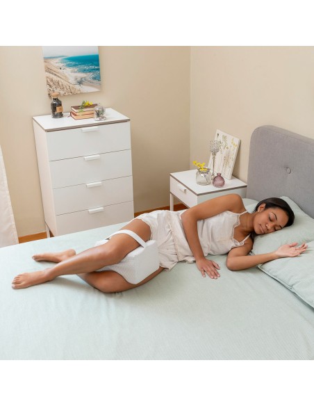 Oreiller pour jambes Lerellow avec sangle – Confort ergonomique