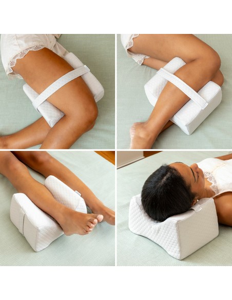 Oreiller pour jambes Lerellow avec sangle – Confort ergonomique