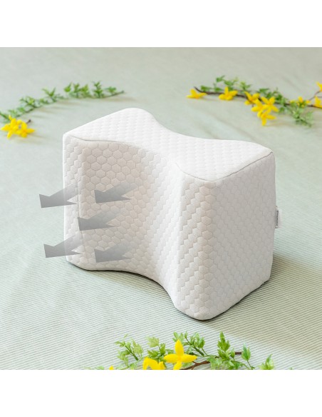 Oreiller pour jambes Lerellow avec sangle – Confort ergonomique