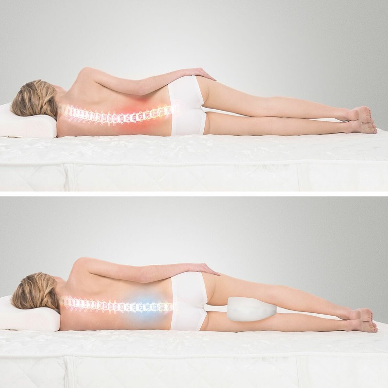 Oreiller pour jambes Lerellow avec sangle – Confort ergonomique