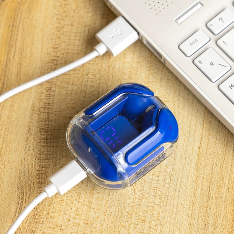 Écouteurs sans fil Blue avec étui – Compacts et autonomes