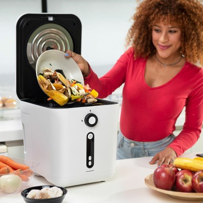 Composteur de cuisine électrique – Silencieux et compact