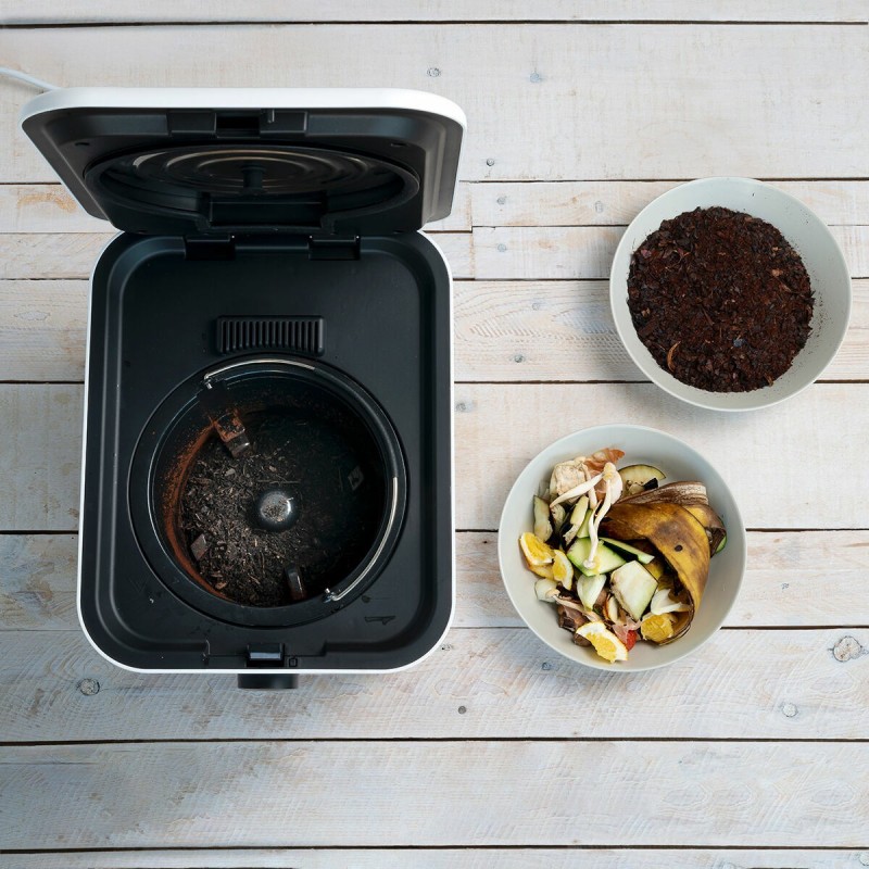 Composteur de cuisine électrique – Silencieux et compact