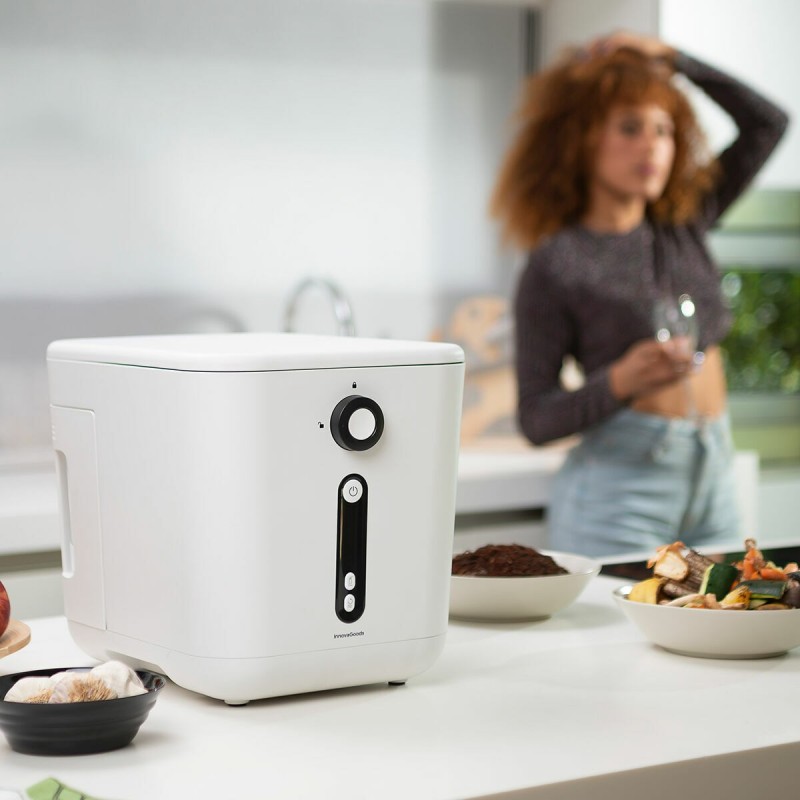 Composteur de cuisine électrique – Silencieux et compact