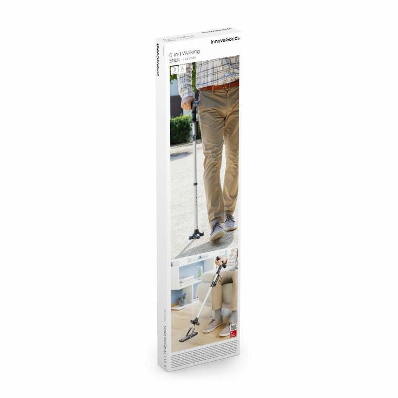 Canne extensible LED avec alarme Hannde – Sécurité et stabilité