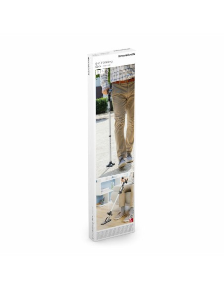 Canne extensible LED avec alarme Hannde – Sécurité et stabilité
