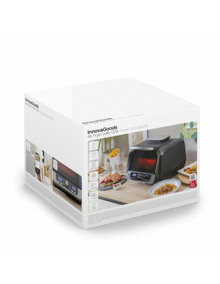 Friteuse à air 12‑en‑1 InnovaGoods 3400 W 6 L – Multifonction