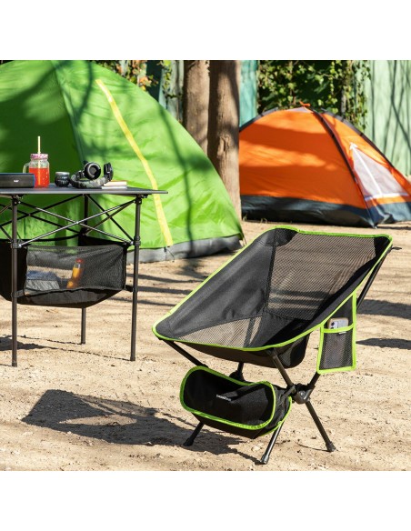 Chaise de camping pliante Folstul – Légère et résistante