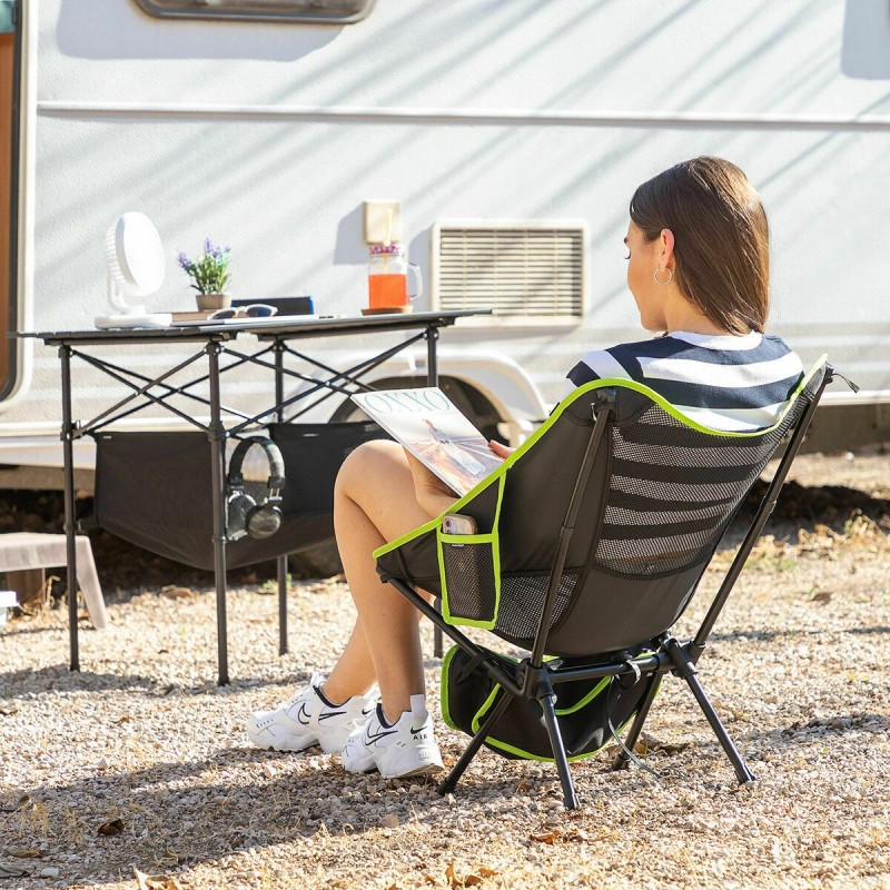 Chaise de camping pliante Folstul – Légère et résistante