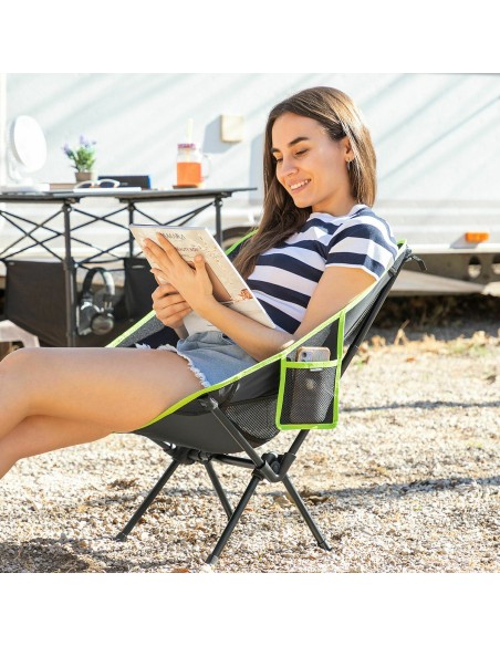 Chaise de camping pliante Folstul – Légère et résistante