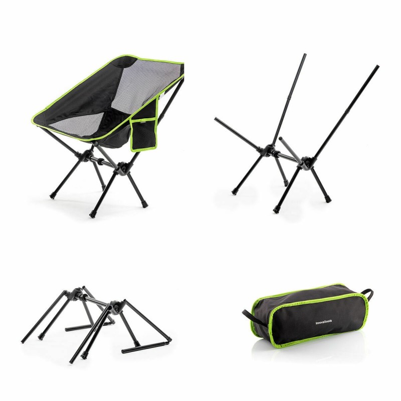 Chaise de camping pliante Folstul – Légère et résistante