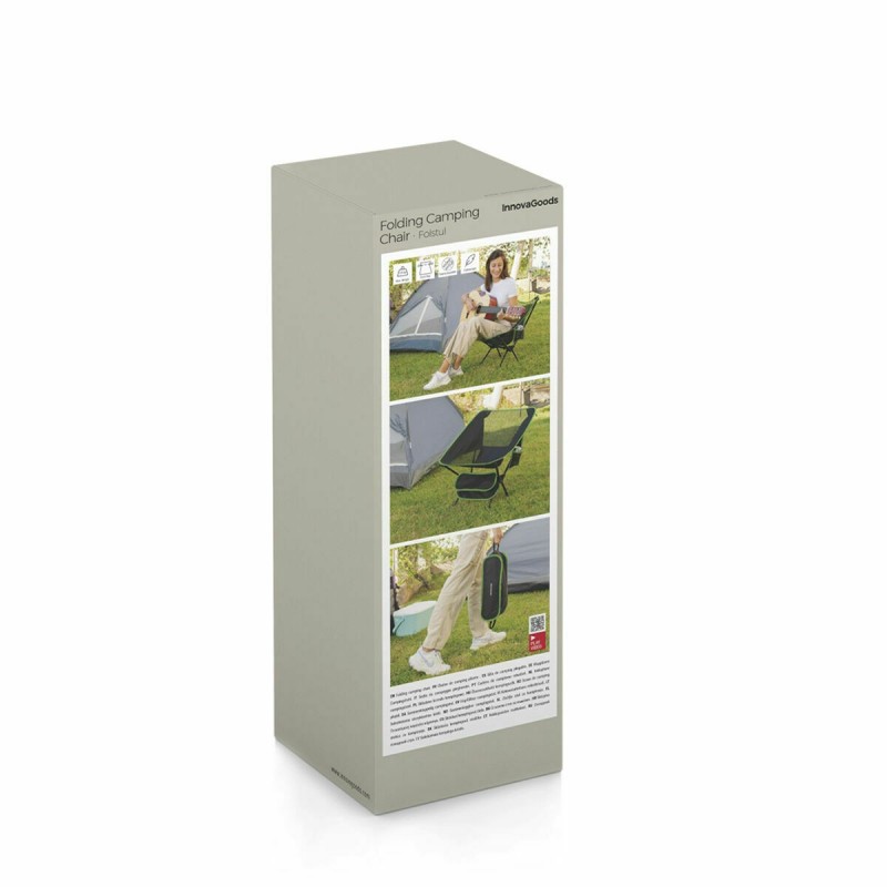 Chaise de camping pliante Folstul – Légère et résistante
