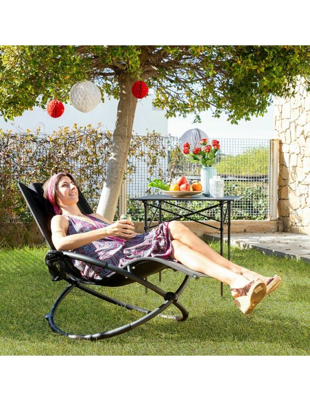 Chaise longue orbitale Rockorb – Design futuriste