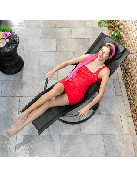 Chaise longue orbitale Rockorb – Design futuriste