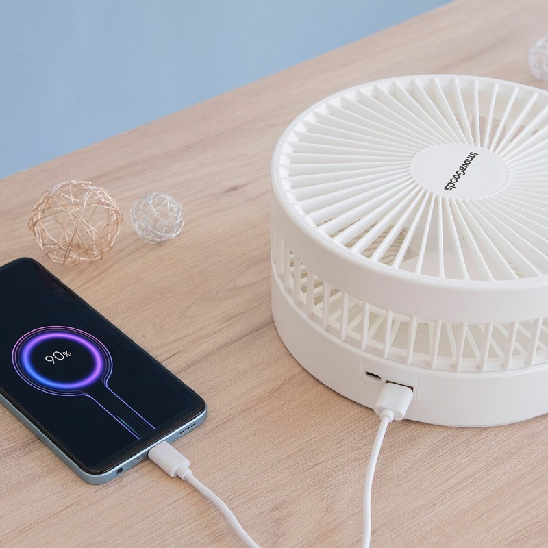 Ventilateur pliable Fandle 3‑en‑1 7200 mAh – Polyvalent