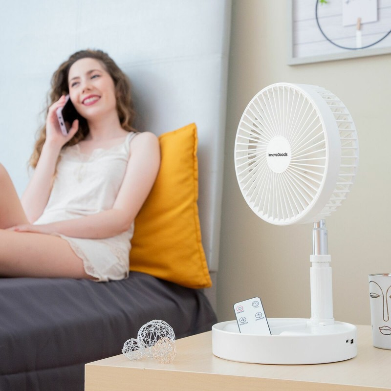 Ventilateur pliable Fandle 3‑en‑1 7200 mAh – Polyvalent