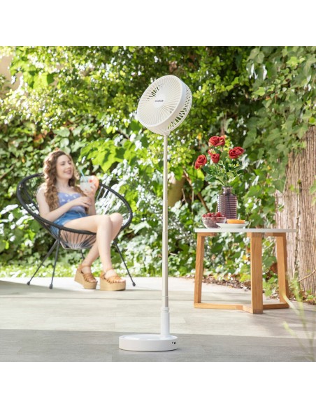 Ventilateur pliable Fandle 3‑en‑1 7200 mAh – Polyvalent